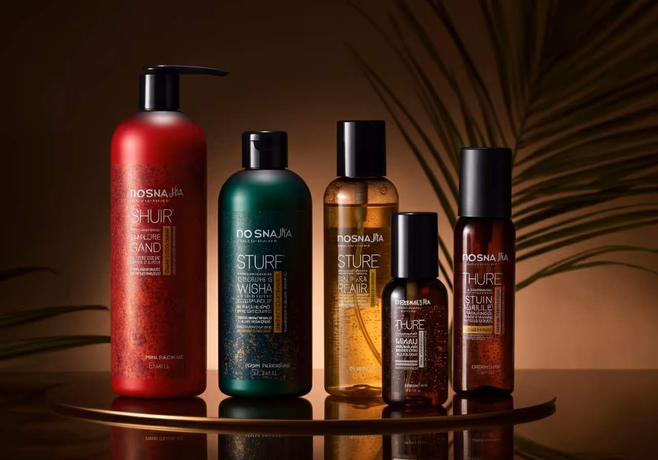 Hair Products Photography